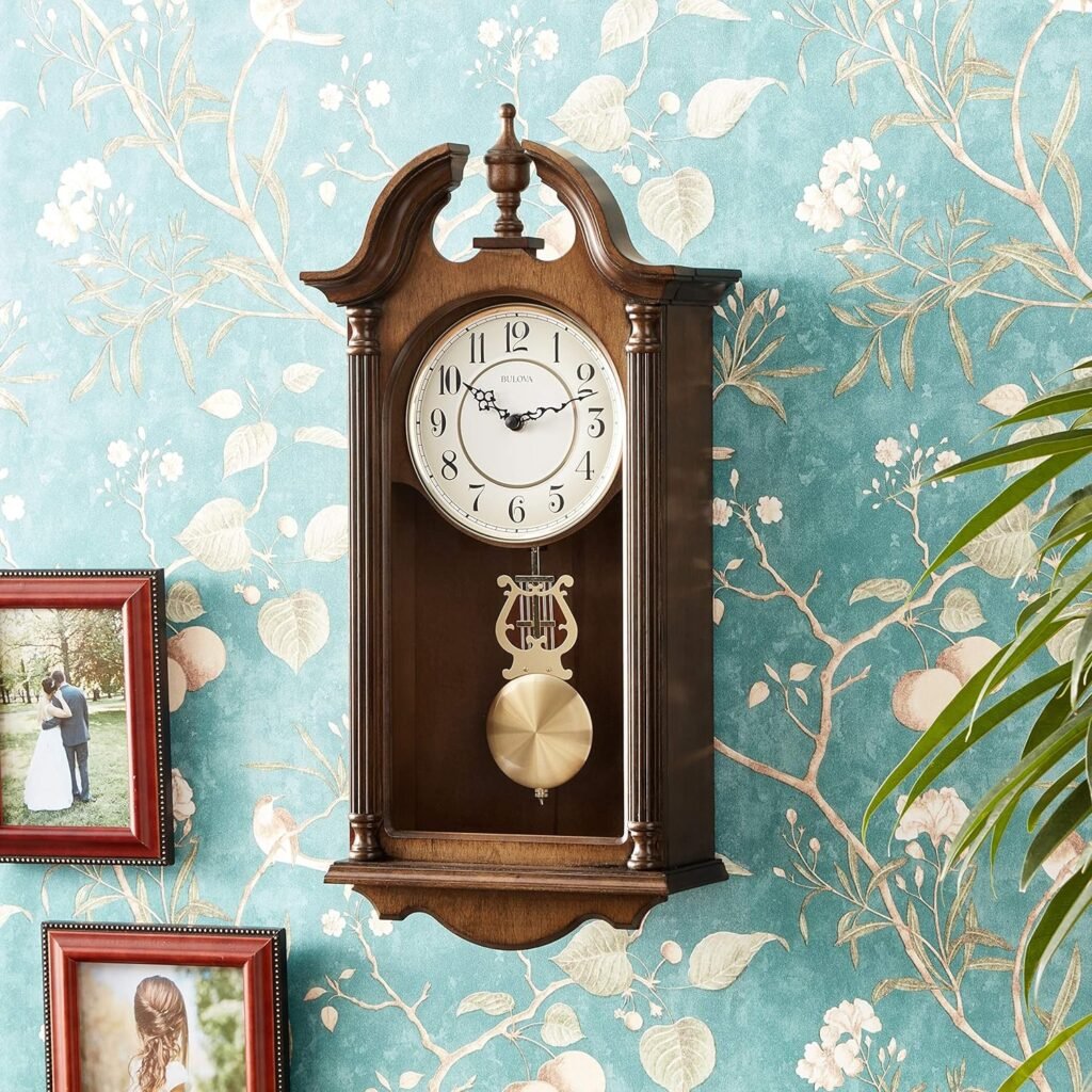 Pendulum wall clock Bulova